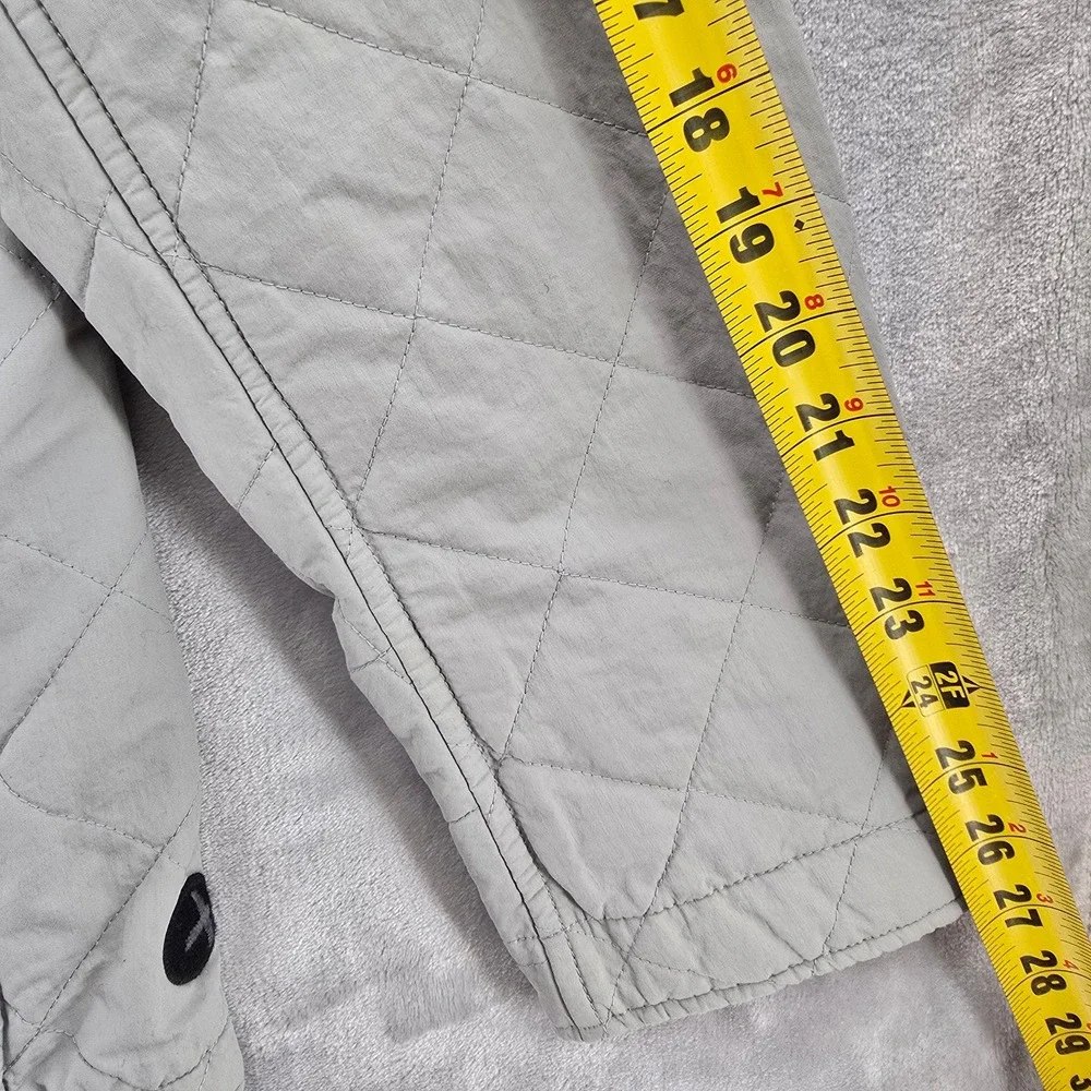 Relwen Size XL Quilted Tanker Jacket Utility Field Coat Light Grey Huckberry NEW